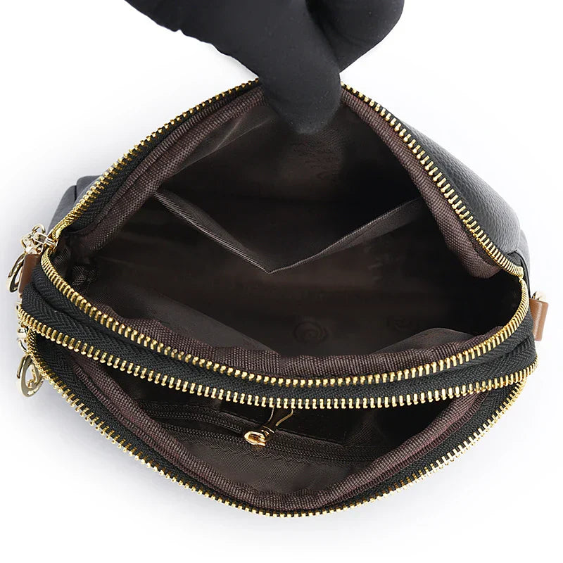 EleganceBag - Luxe Handtas met Praktische Functionaliteit