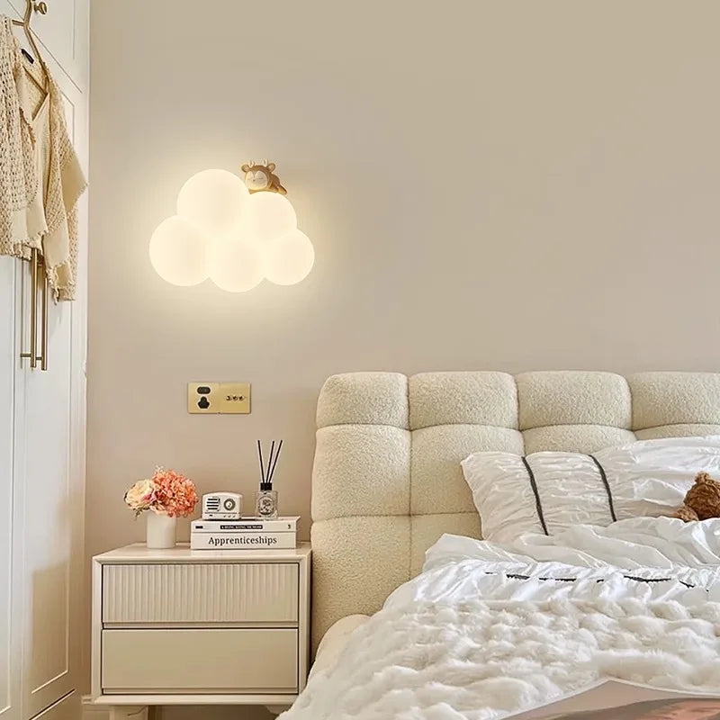 CloudLight – Moderne LED Wandlamp voor Kinderen