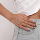 SerpentElegance – Luxe Slangenarmband en Ring Set