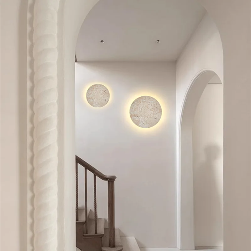 ZenGlow Wall Lamp - Wabi-Sabi Minimalisme voor Je Muur