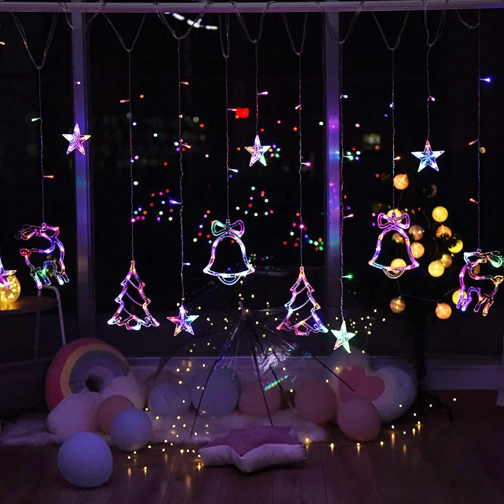 LumieresFestives String - Betoverende Sterren en Manen Slinger