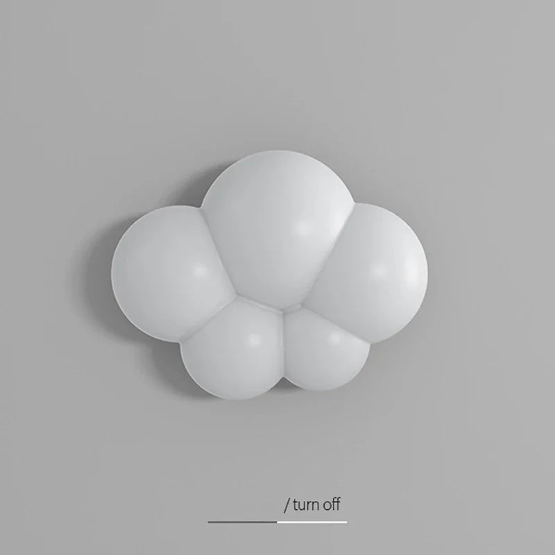 WhiteCloud Lamp – Stijlvolle LED Wandverlichting voor Kinderen