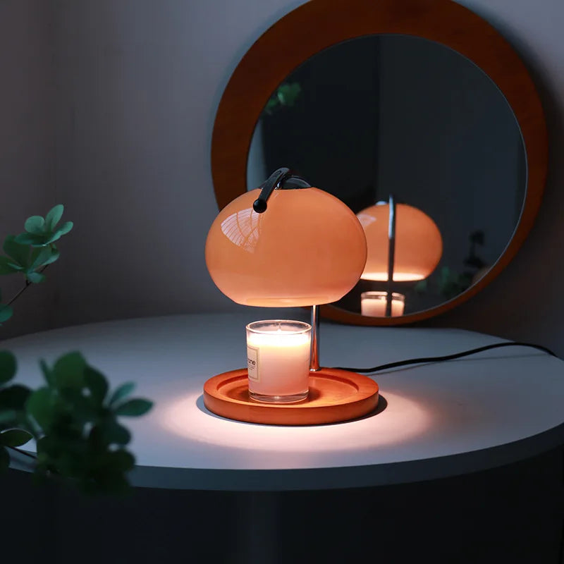 CandleAura - Elegante Retro Aroma Lamp voor Stijlvolle Ruimtes