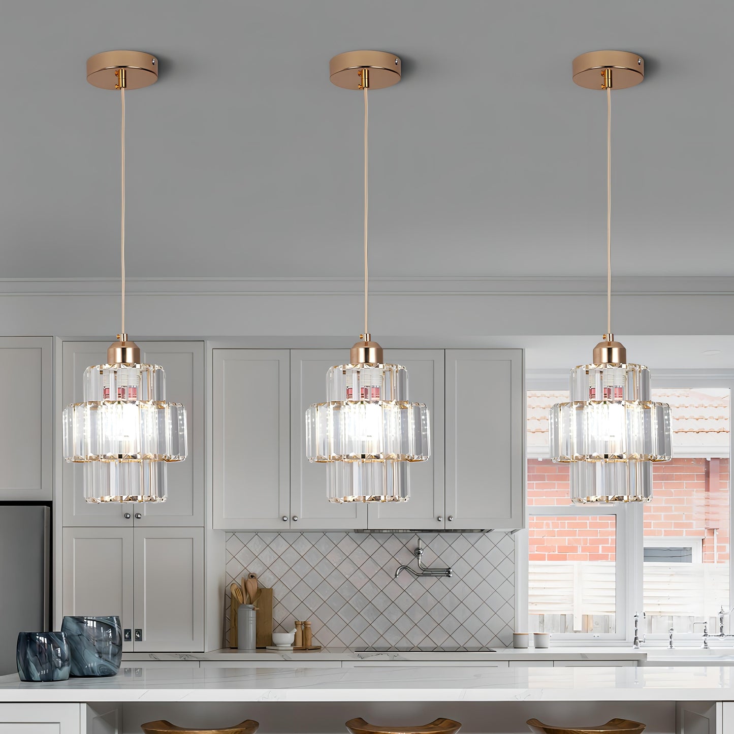 Fernando - Luxe Kristallen Plafondlamp voor Elegante Ruimtes