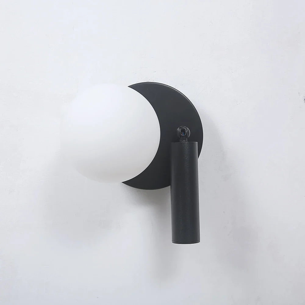 NordicLux - Rotating Glas LED Wandlamp voor Slaapkamer