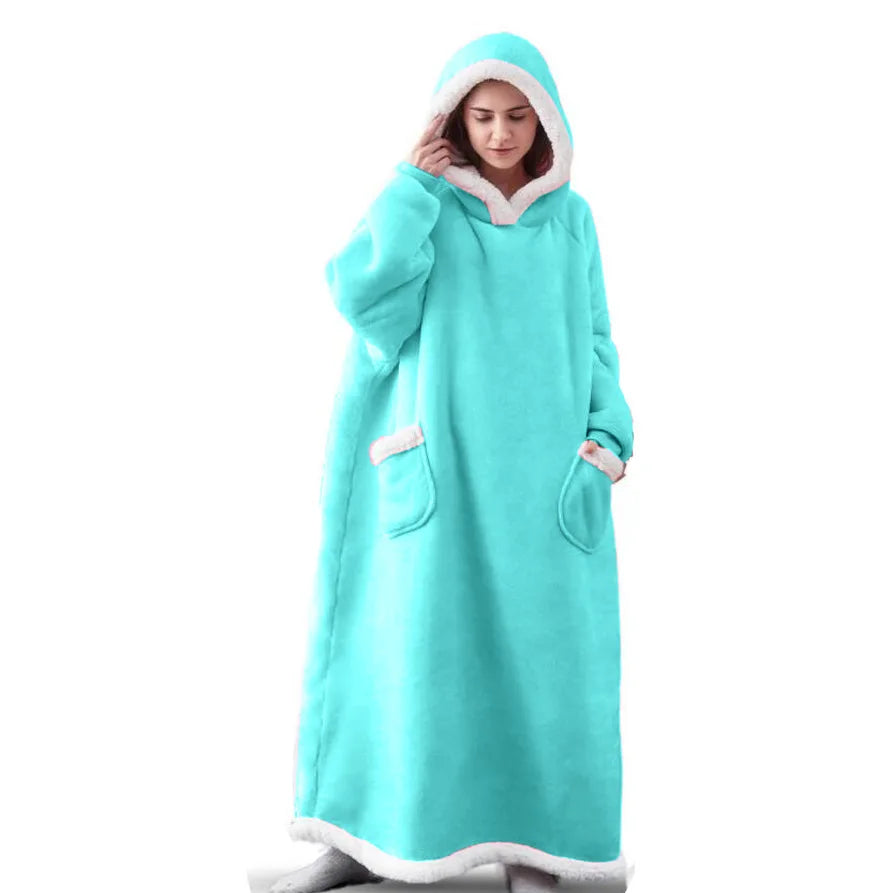 SleeveSnug - Ultiem Oversized Winterdeken-Sweatshirt