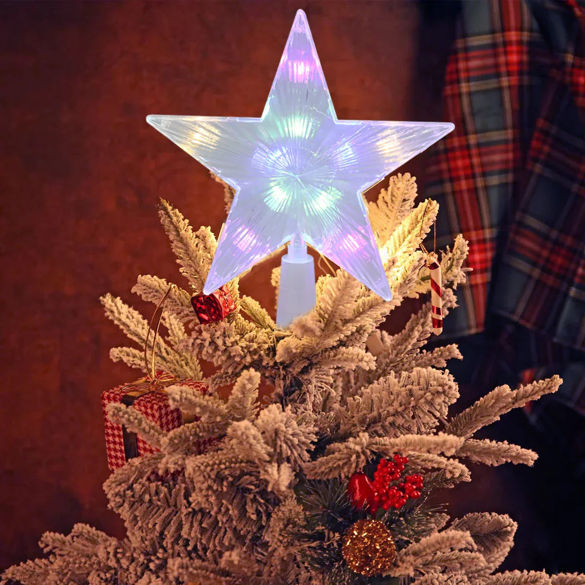 Starlit - Magische LED Ster voor Kerstboomdecoratie