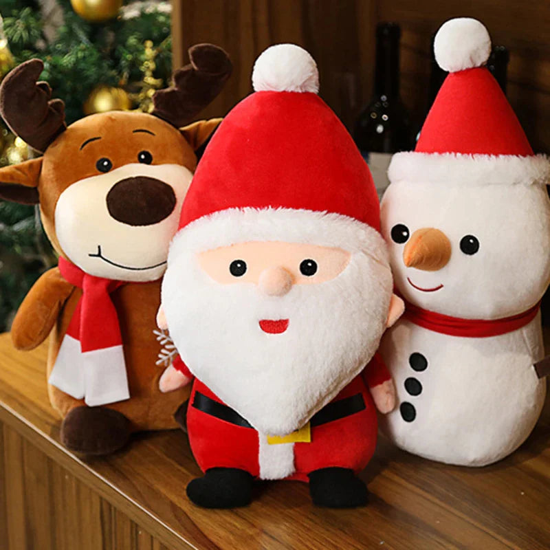 Cozy Kerst Plushies - Betoverende Dierenknuffels voor Kerst