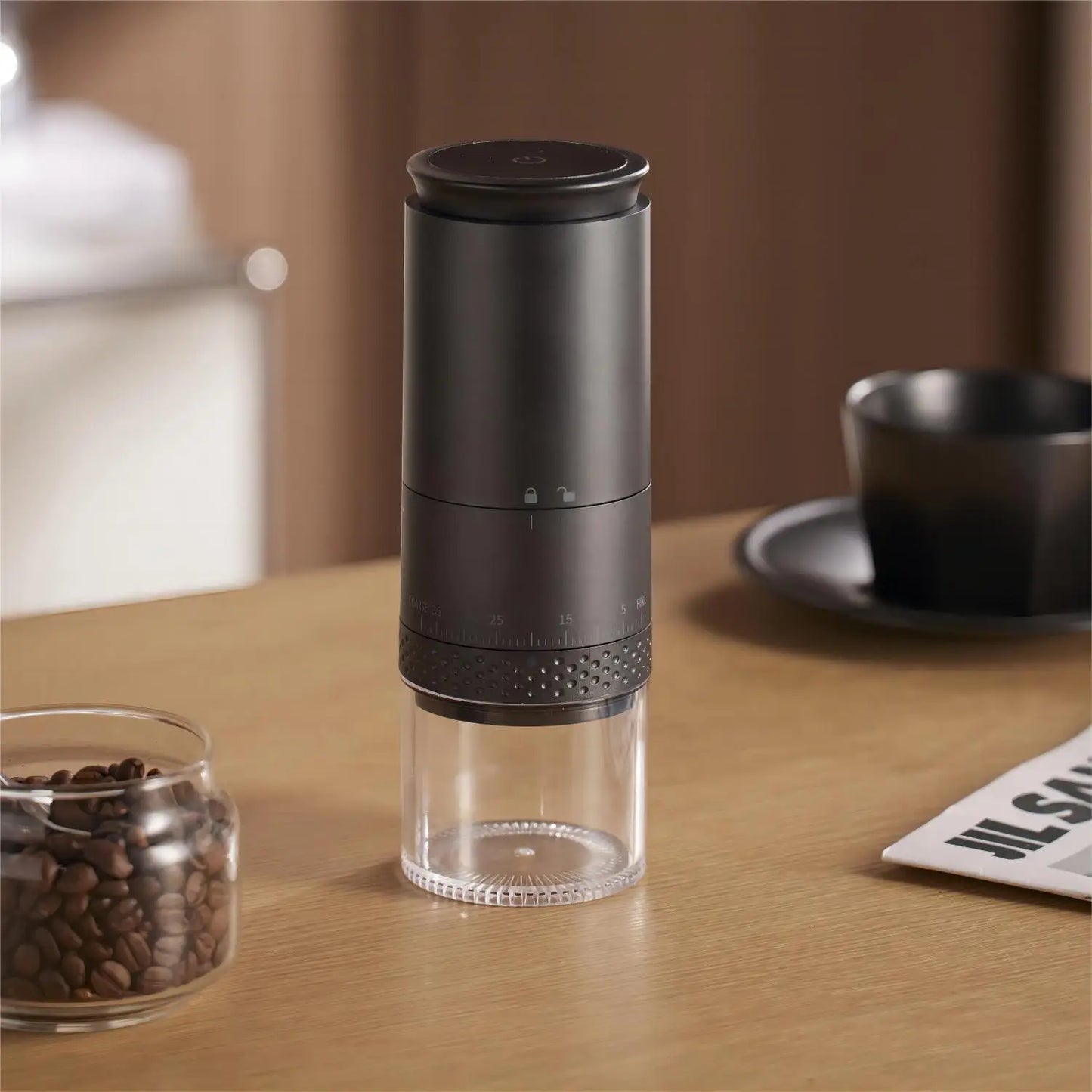BeanBuddy – Draagbare Koffiemolen voor Thuis