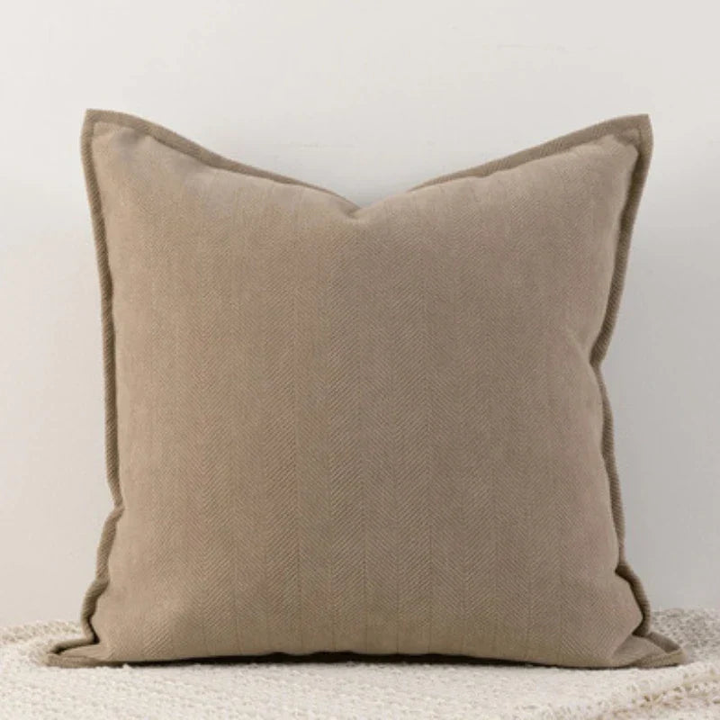 Luxe Chenille Kussenhoes - voor Stijlvolle Interieurs en Comfort