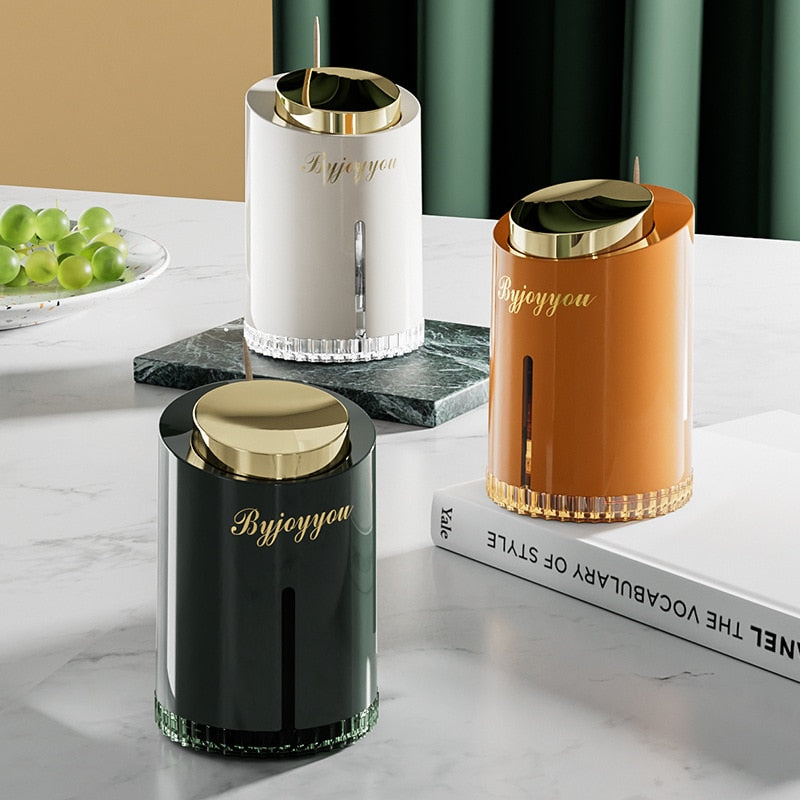 ToothMaster Holder – Elegante Pop-Up Tandenstokers