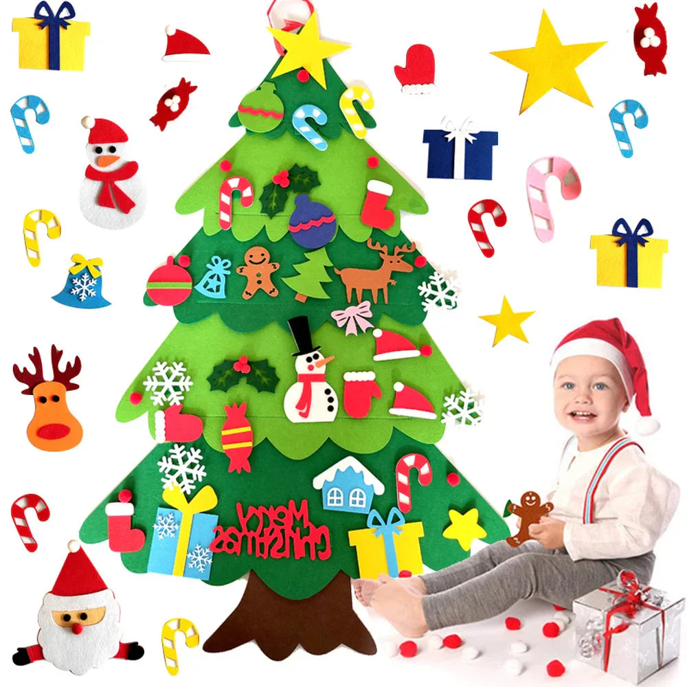 Creatieve Vilten Kerstboom – Maak deze Feestdagen Bijzonder