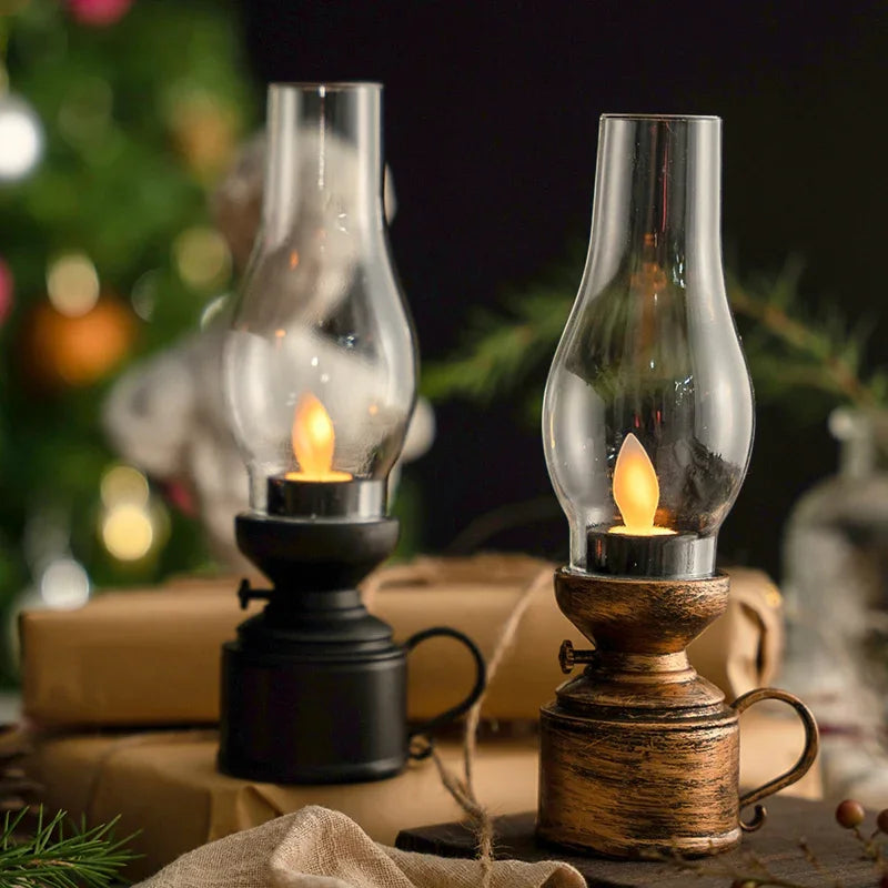Retroflame - Elegante LED Kerosine Lamp voor Retro Stijl