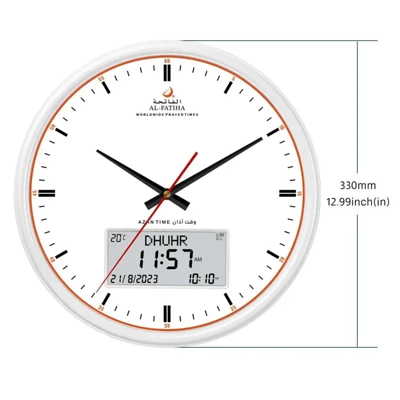 PrayerTime Clock – Slimme Wandklok met Azan