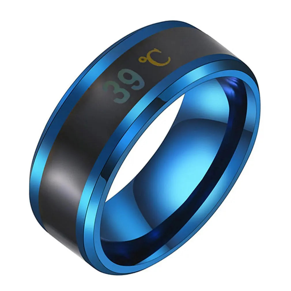 ThermoRing – Stijlvolle Unisex Temperatuur Monitoring Ring