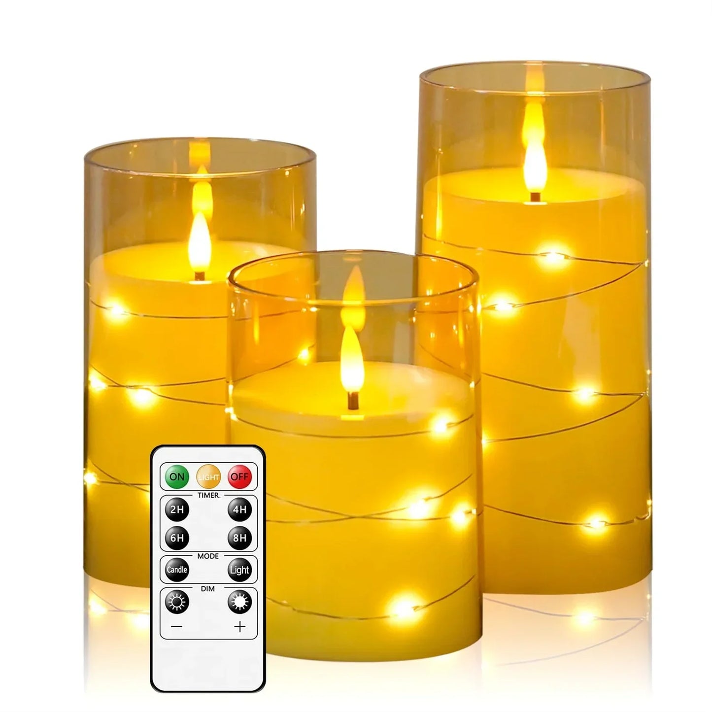 Flameflex LED Kaarsen - Set van 3