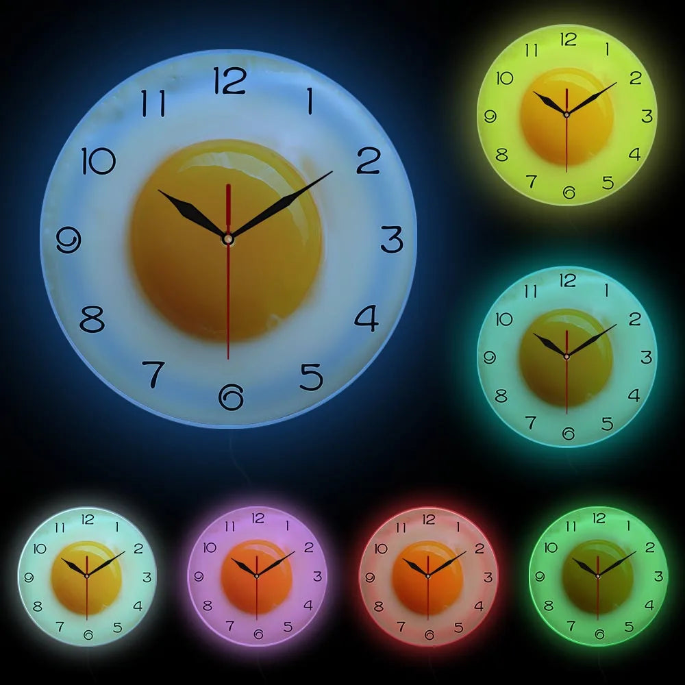 SunnySide Clock - Unieke 3D Keukenwandklok