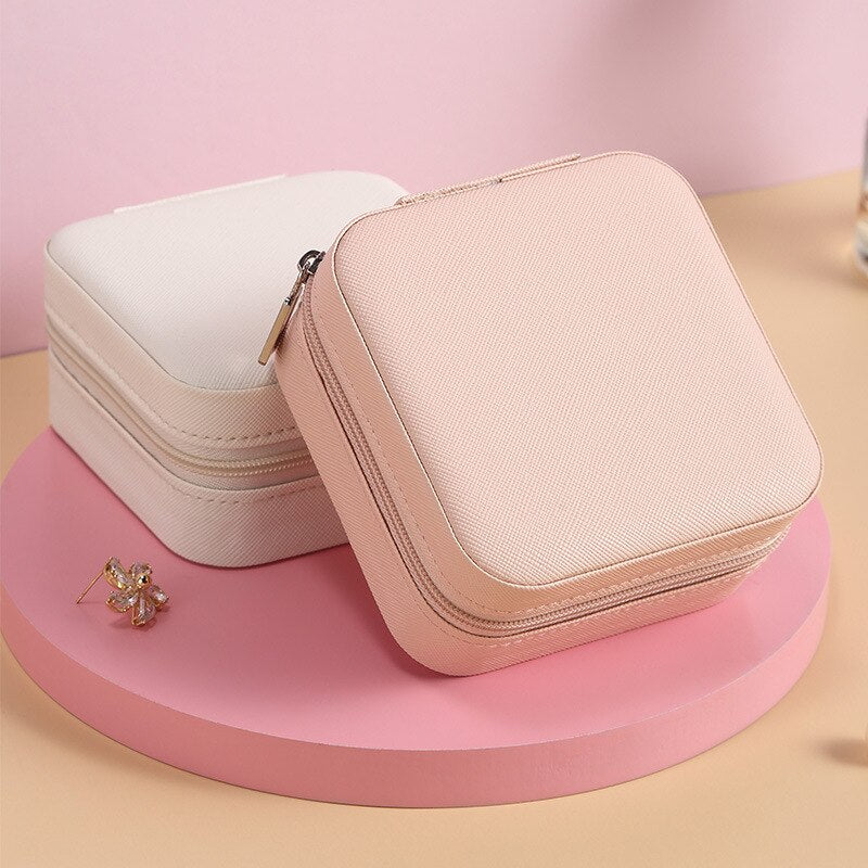 JewelryVault - Luxe Draagbare Sieradendoos Organizer