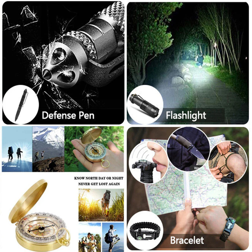 SurvivalAid - Complete EHBO en Overlevingskit voor Avonturiers