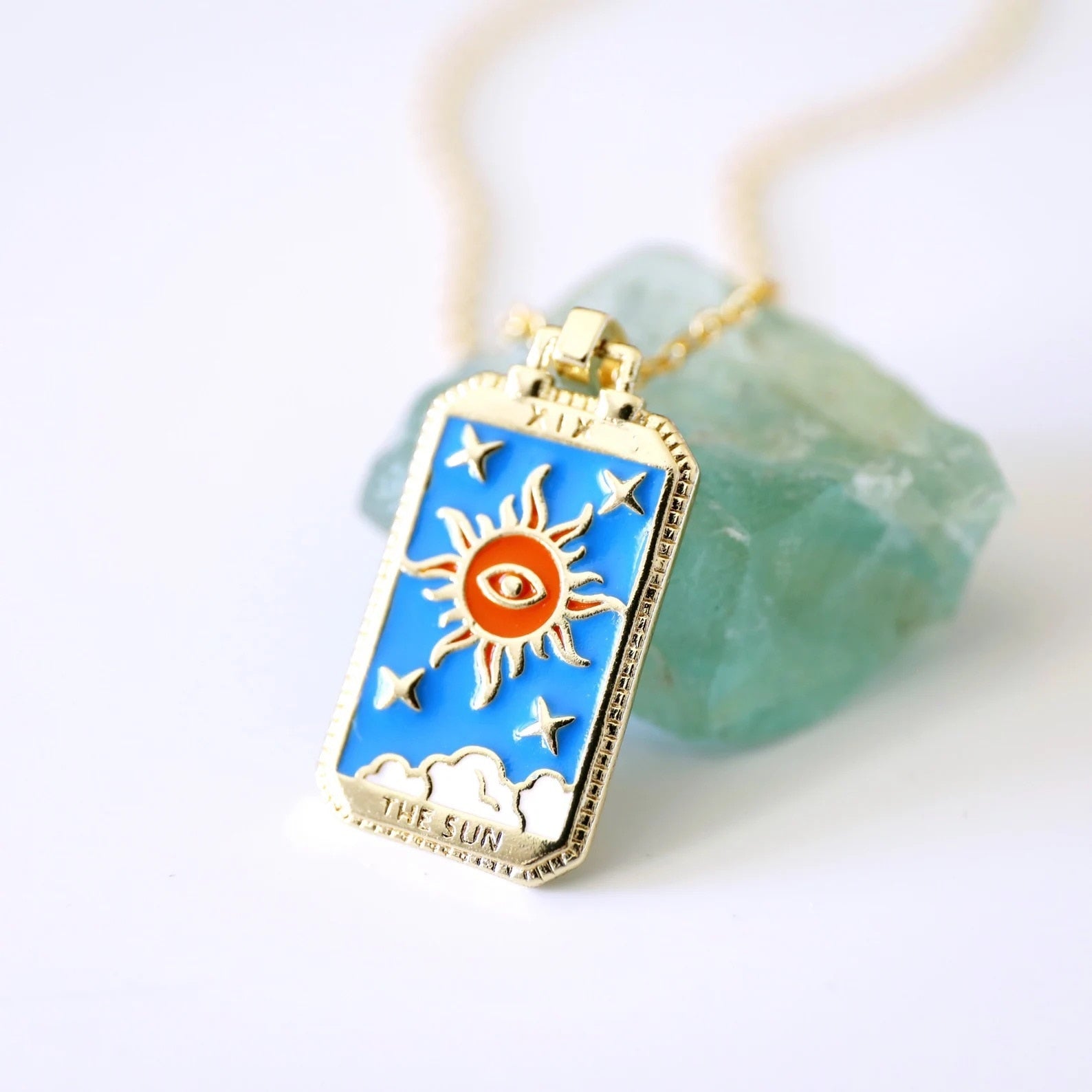 Enchanting Tarot Card Necklace | Discover the Meaning Behind Each Charm