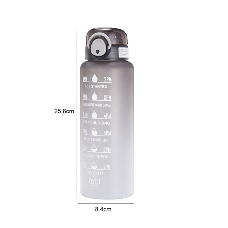GoalHydrate Bottle - Motivatie Waterfles voor Dagelijks Gebruik