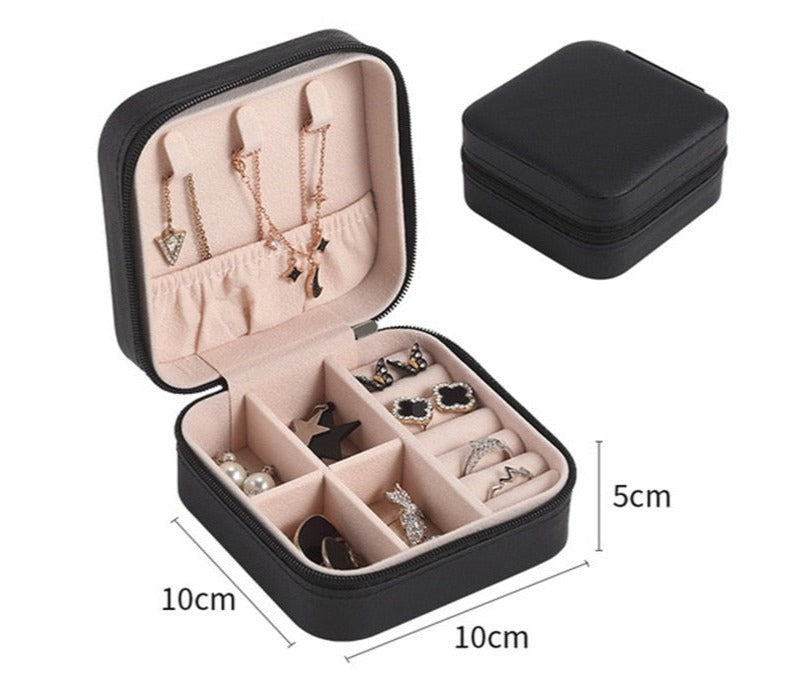 JewelryVault - Luxe Draagbare Sieradendoos Organizer