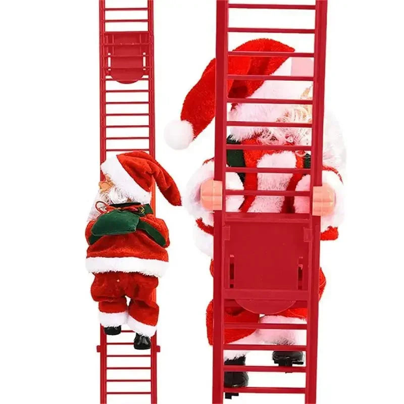 Betoverende Klimmende Kerstman – Magische Kerstdecoratie voor Elk Huis