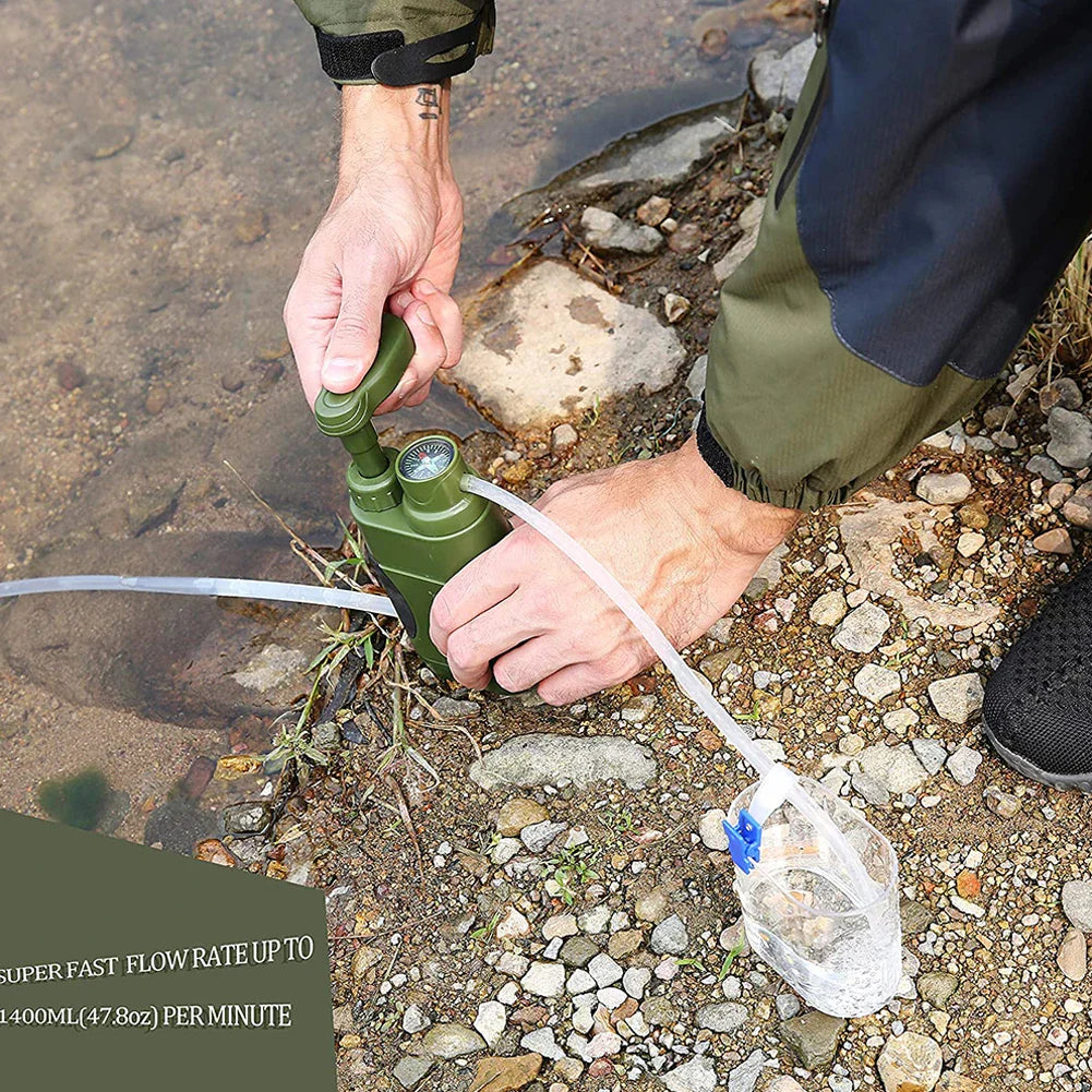 AquaSure - Hoogwaardig Outdoor Waterfilter voor Schoon Drinkwater