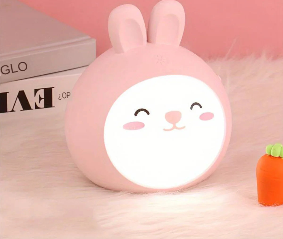 CuddlePaw LED Nachtlampje – Schattig, Draadloos & Kalmerend
