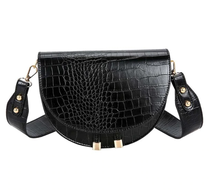 Chelsey Crossbody Bag – Stoere Tas met Krokodillenprint