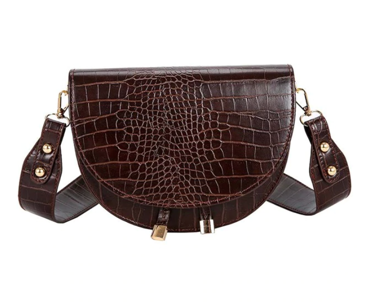 Chelsey Crossbody Bag – Stoere Tas met Krokodillenprint