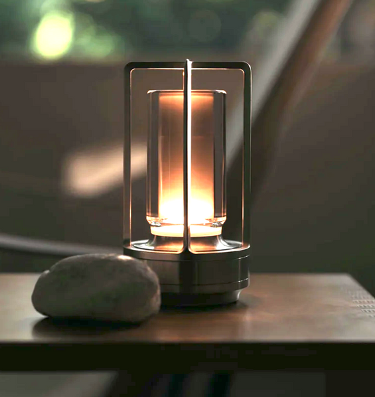 Oplaadbare Draadloze LuxeGlow Tafellamp - Elegante Draadloze Lamp voor Elke Stemming