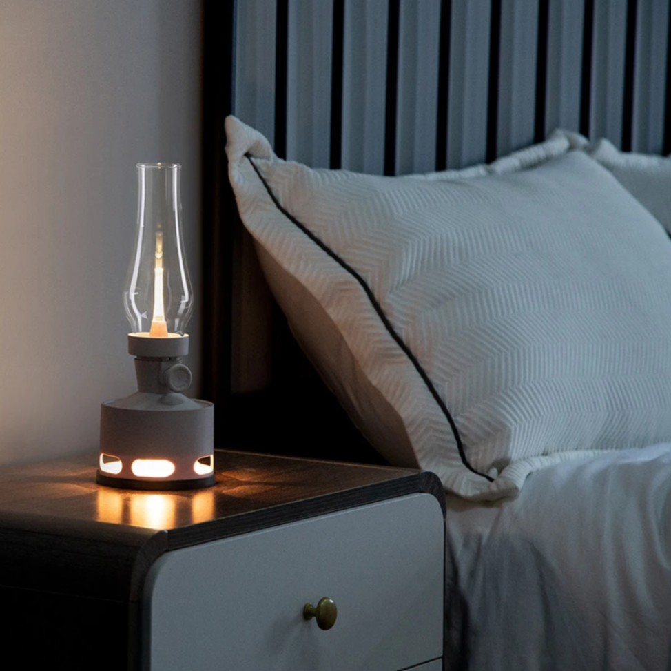 NostalgiaLamp - Vintage LED Lantaarn voor Sfeervolle Avonden