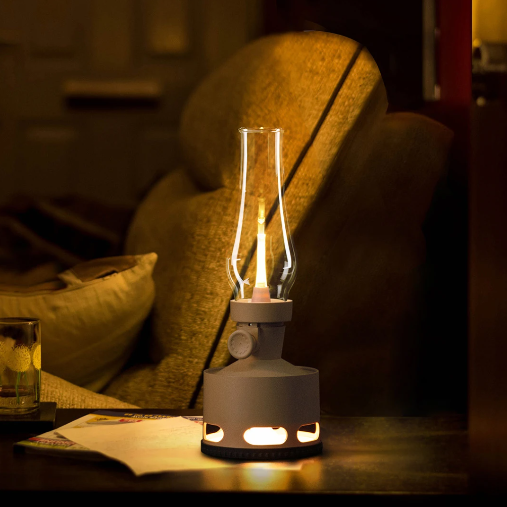 NostalgiaLamp - Vintage LED Lantaarn voor Sfeervolle Avonden