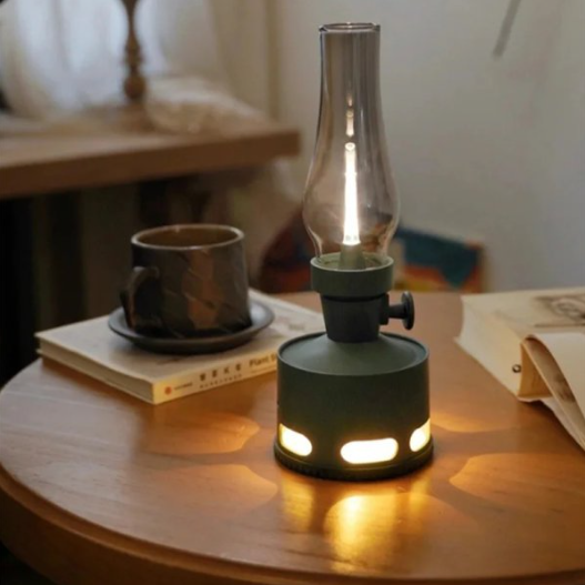 NostalgiaLamp - Vintage LED Lantaarn voor Sfeervolle Avonden