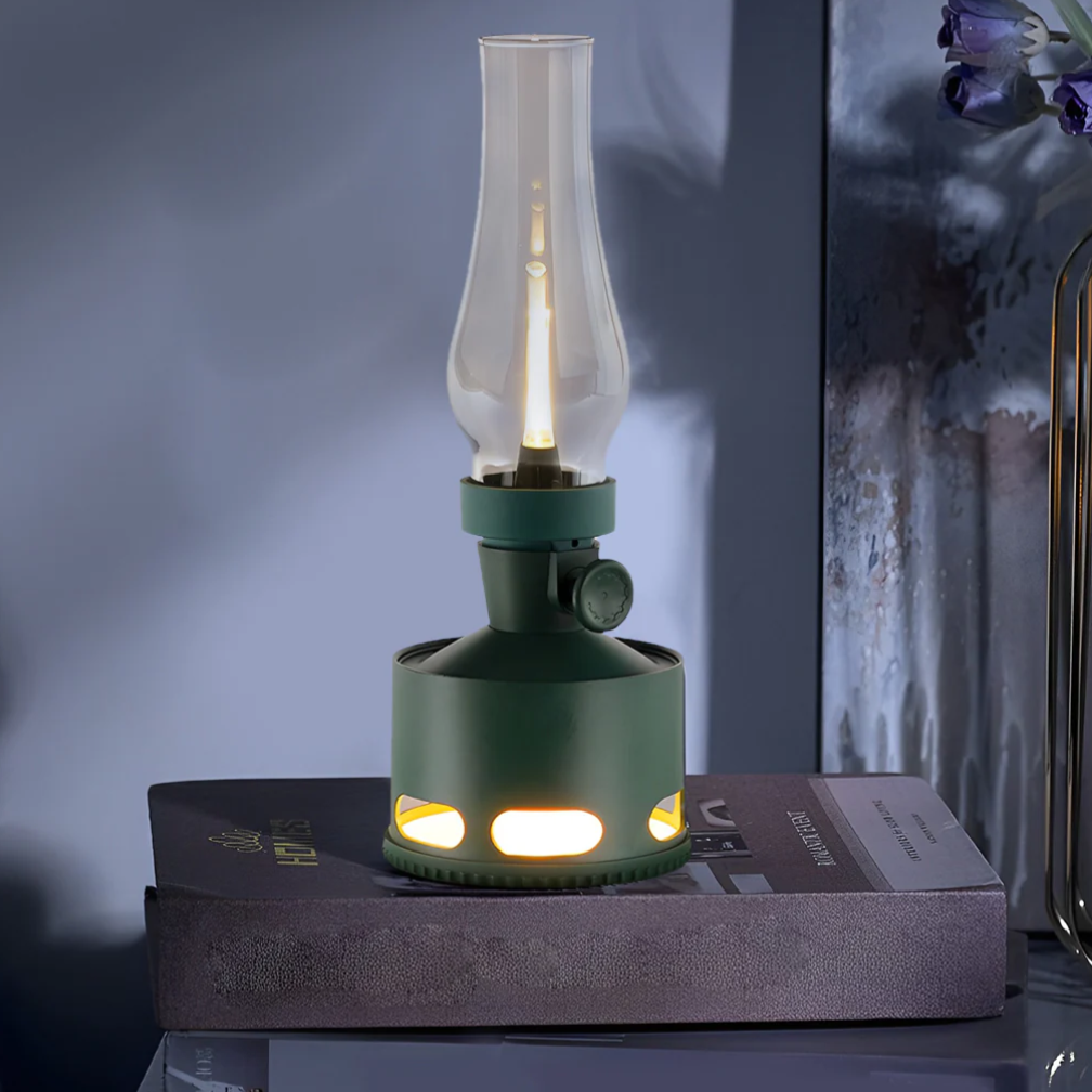 NostalgiaLamp - Vintage LED Lantaarn voor Sfeervolle Avonden