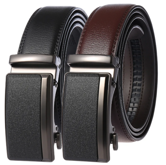 PrestigeBelt - Luxe Herenriem met Automatische Gesp