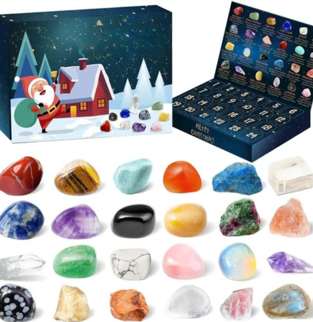 SparklingGems Adventskalender – 24 Kristallen voor Feestelijk Plezier