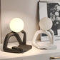 LuxLume Verfijnde Designer Tafellamp – Moderne Kunst met Sfeervolle Verlichting
