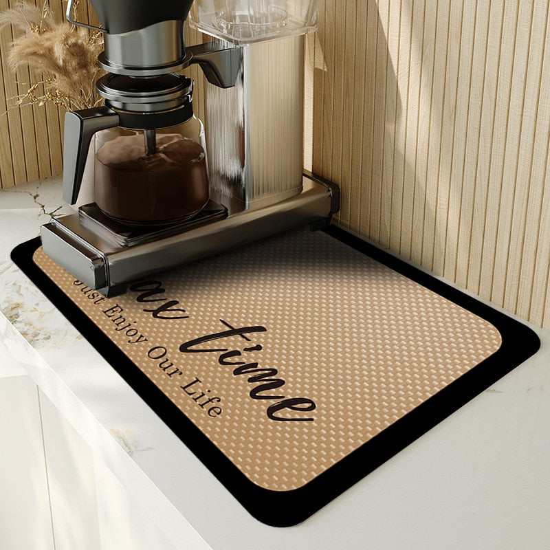 AbsorpTowel Mat - Antislip, Ultra-absorberend en Stijlvol