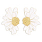 BloomGaze Earrings - Statement Gouden Bloemblaadjes Oorbellen