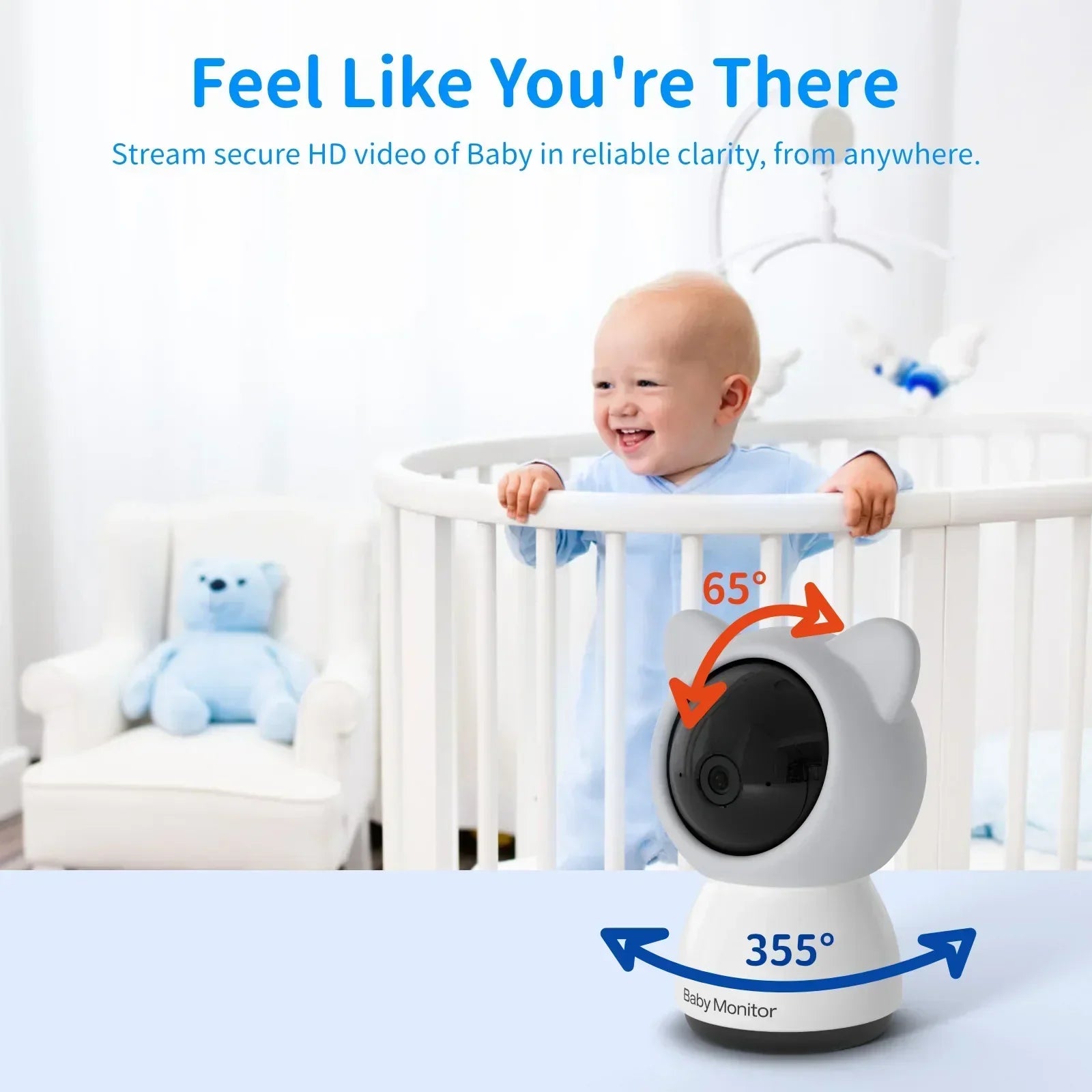 BabySafe Camera - Ultieme Babybewaking met HD Monitor