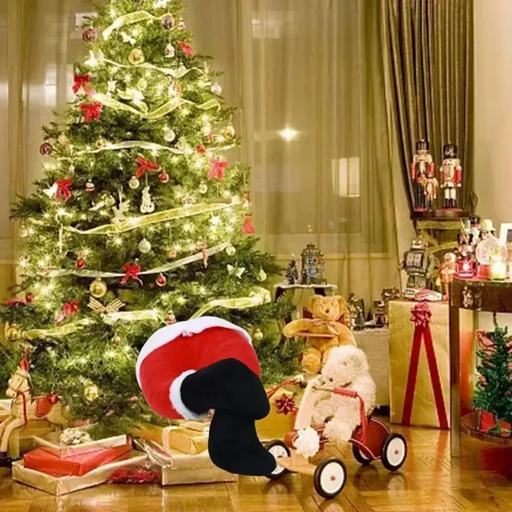 SantaLegs - Magische Pluche Decoratie voor Kerst