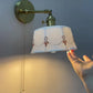 ZenGlow Light - Retro Japanse Wandlamp met Schakelaar