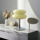 Elegante Macaron Glazen Tafellamp met USB - 3 Lichtkleuren