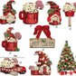 GnomeMagic Kerstdecoratie - Charmante Houten Kerstornamenten