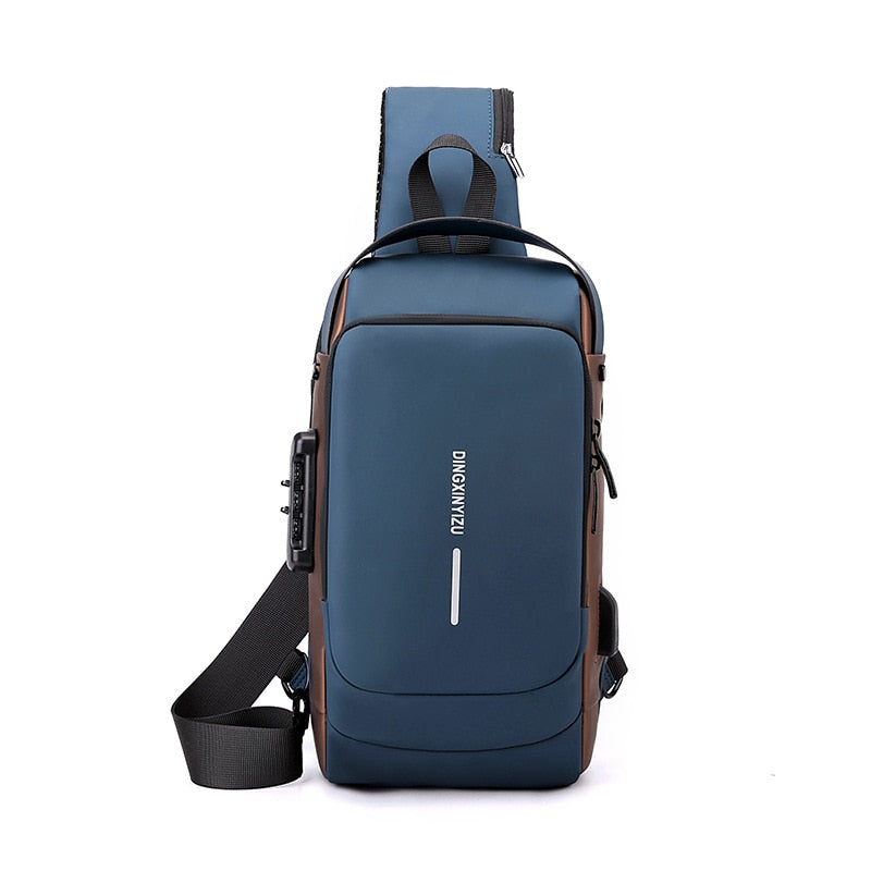 Julian ShoulderBag - Stijlvolle Schoudertas met Oplaadfunctie