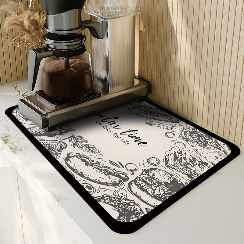 AbsorpTowel Mat - Antislip, Ultra-absorberend en Stijlvol