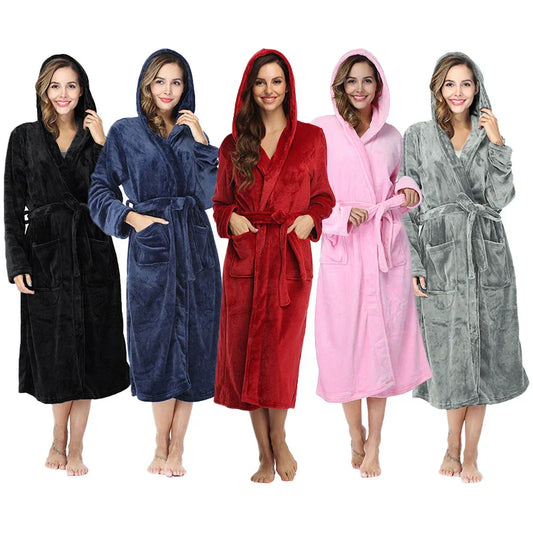 ChicComfort Hoodie Dress - Luxe Fleece Jurk voor Elke Gelegenheid