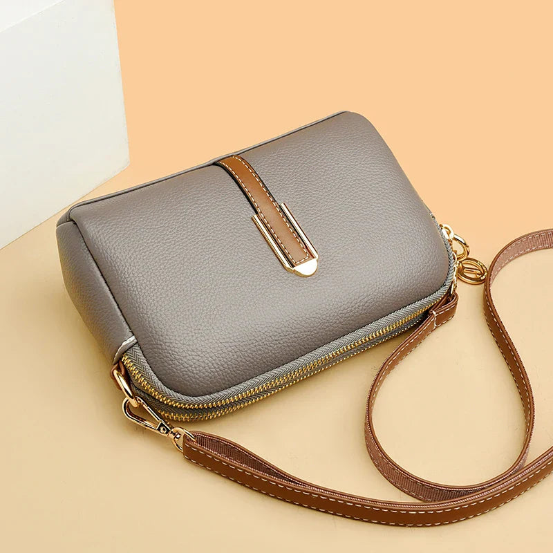 EleganceBag - Luxe Handtas met Praktische Functionaliteit